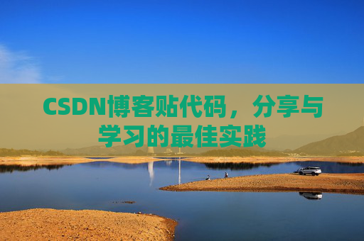 CSDN博客贴代码，分享与学习的最佳实践